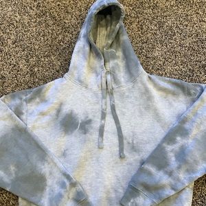 Grey tie die oversized sweatshirt